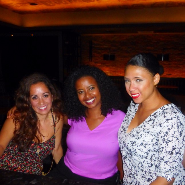 Left to Right: Desiree, Hiwote, Me